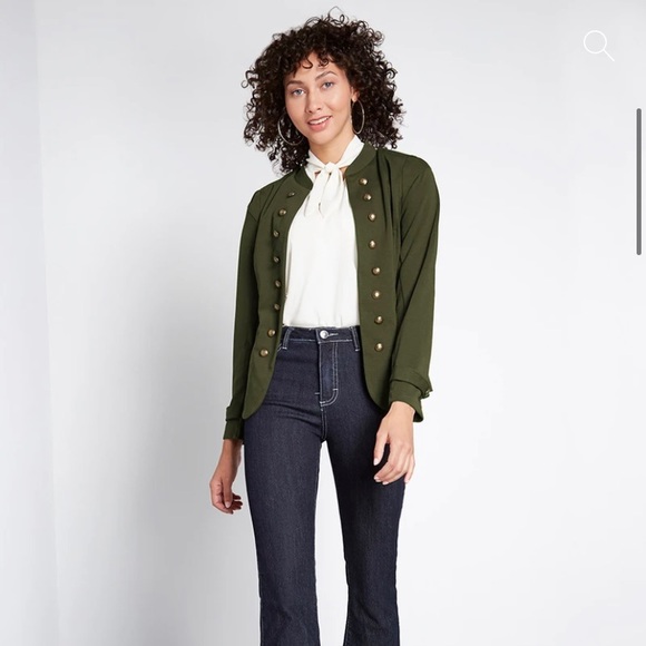 ModCloth Small Military Jacket - Picture 1 of 5